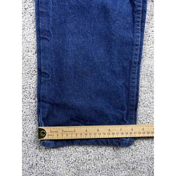 Bulwark FR Flame Res CAT2 2112 Work Pants Mens 34 (measures 32)Drk Wash Blue - Picture 7 of 14